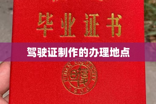 宁远驾驶证制作的办理地点